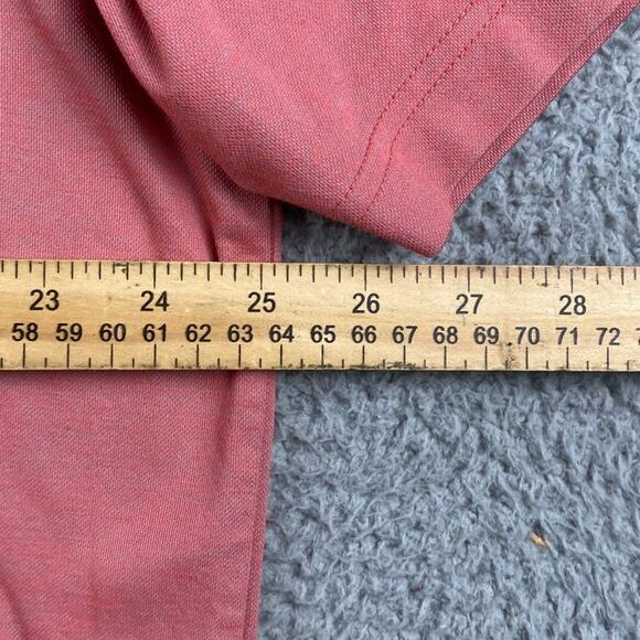 Travis Mathew Golf Polo Shirt Men's 2XL Red Streamsong Causal Athletic - Picture 7 of 11